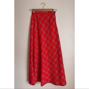 VINTAGE | Plaid Skirt